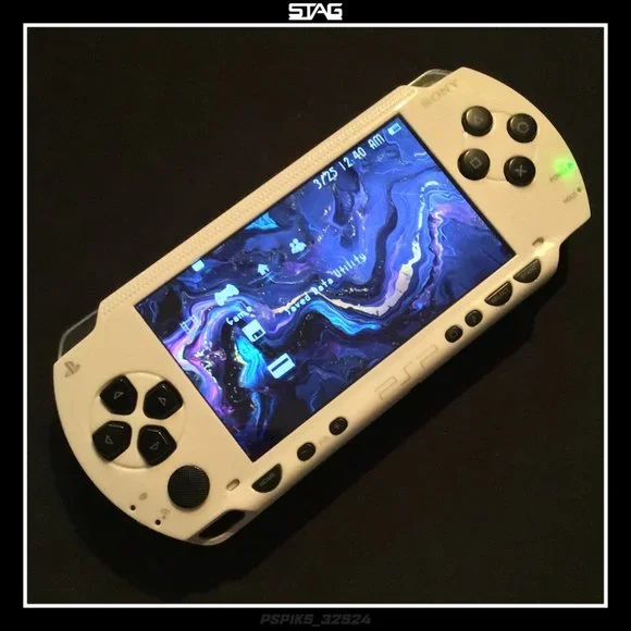 Sony PSP 1001 ALL BLACK (NOT white) Charger & Games Installed - Picture 12 of 12